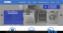 Desktop Screenshot of globalreparaciones.com
