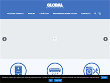 Tablet Screenshot of globalreparaciones.com